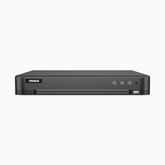 4K 16 Channel Hybrid 5-in-1 CCTV Digital Video Recorder, Dual Hard Drive Bays, Human & Vehicle Detection, Line Crossing Detection, Intrusion Detection & Motion Detection